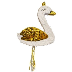 CISNE DE PIÑATA DE TIRA 40 X 46 X 7 CM