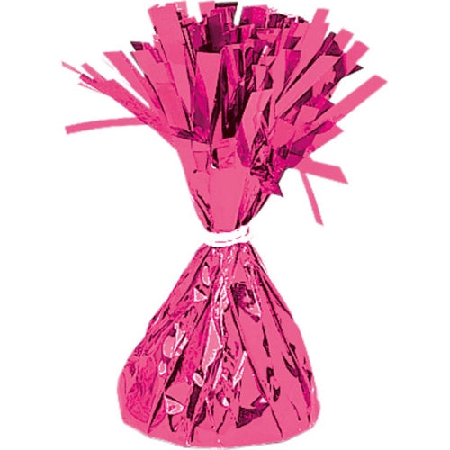 PESO GLOBO PAPEL DE ALUMINIO MAGENTA