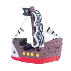 PIÑATA DE BARCO PIRATA 39,3 X 44,4 X 19 CM