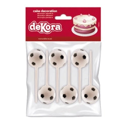 CAJA 12 KITS 6 BALONES FUTBOL PLASTICO