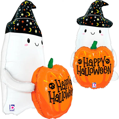 FANTASMA CALABAZA DE HALLOWEEN CON FORMA 27