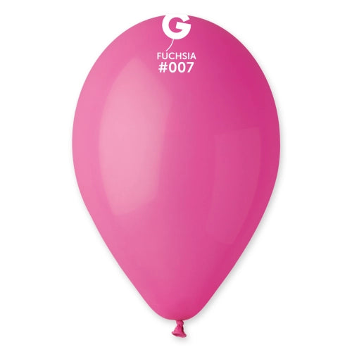 12" LÁTEX 100CT FÚCSIA #007, 30cm