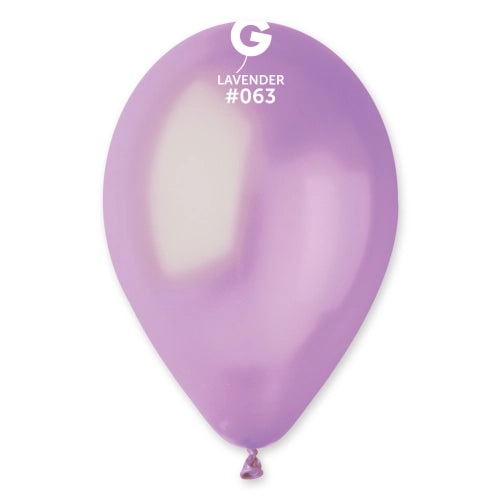 12" LÁTEX 100CT LAVANDA METÁLICA #063, 30cm