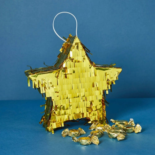 PIÑATA ESTRELLA DORADA